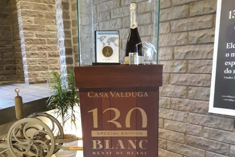 Champán premiado de Casa Valduga