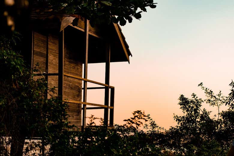 Paisagens durante a trilha