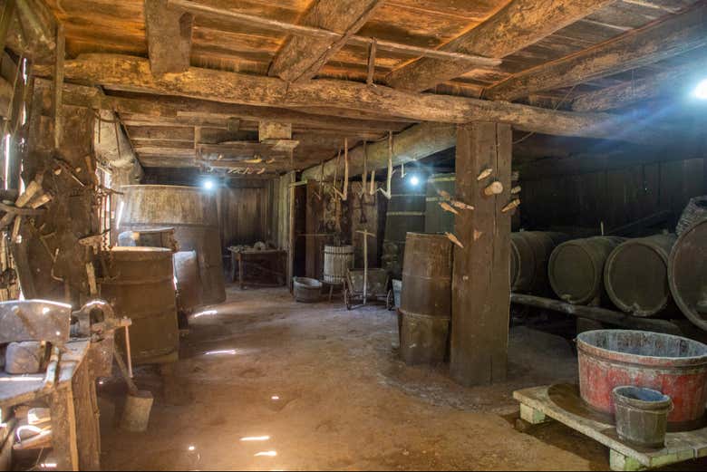 Installations du domaine viticole Sanber