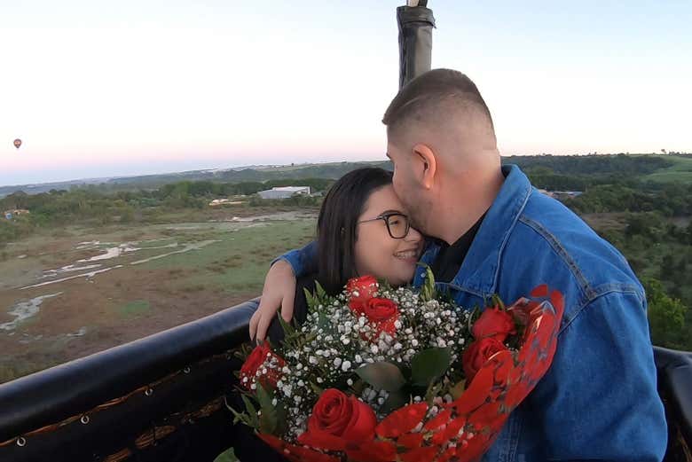 Um passeio muito romântico!