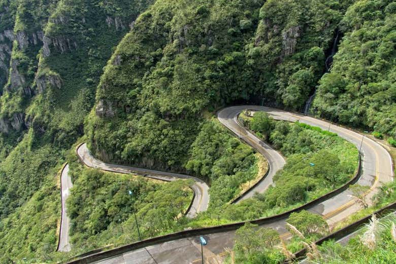 Mirante da serra do Rio do Rastro