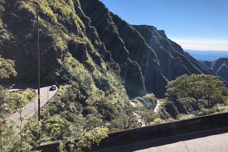 Paisagens da serra do Rio do Rastro