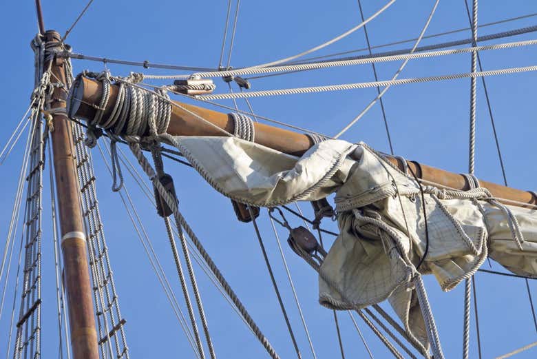 Detalles del barco pirata