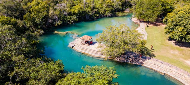 Entrada al balneario municipal de Bonito