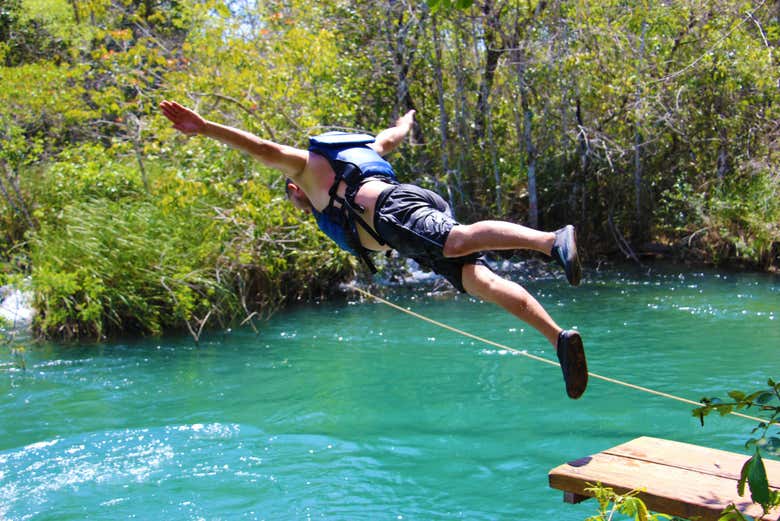 Un tuffo nelle acque fluviali