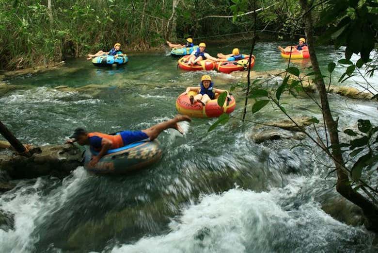 Enfrentando as correntezas do rio Formoso