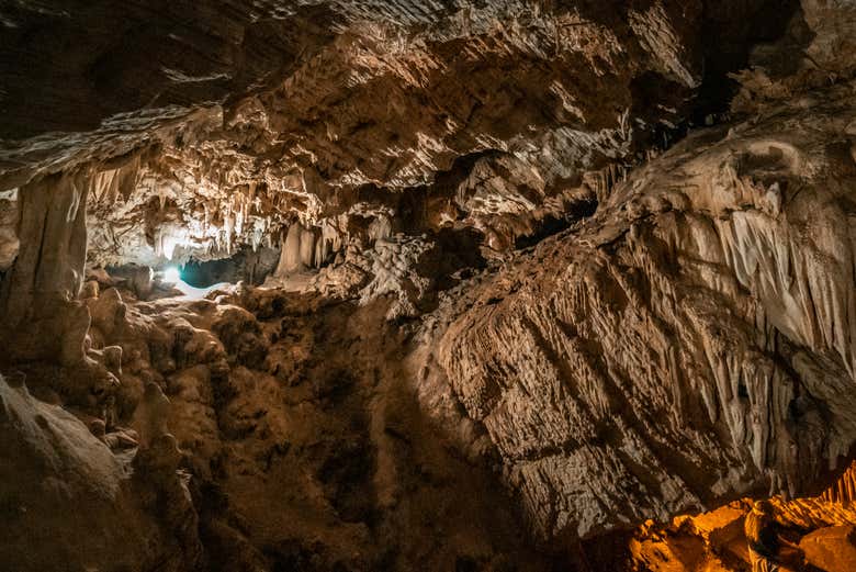 Formações geológicas da gruta de São Mateus