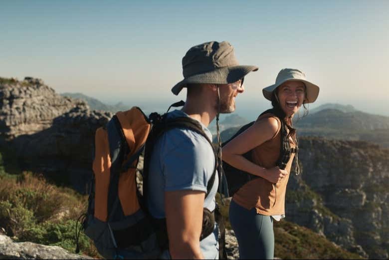 Disfrutad de vistas espectaculares durante la caminata