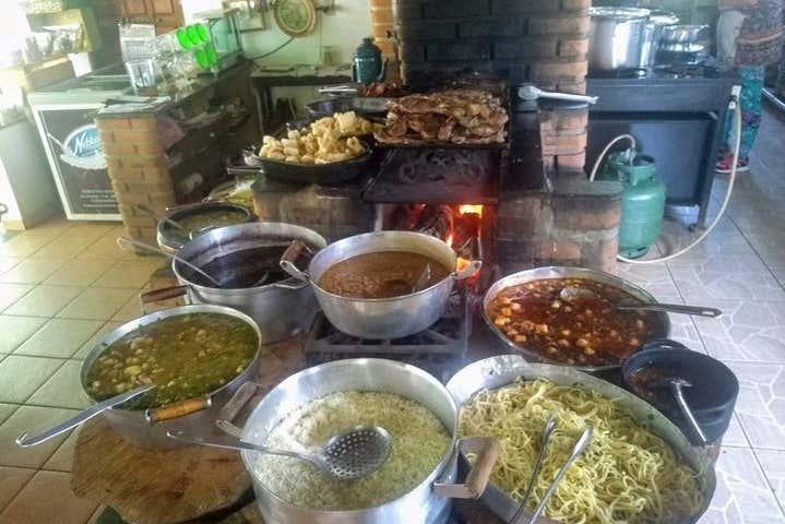 Enjoy a delicious traditional lunch