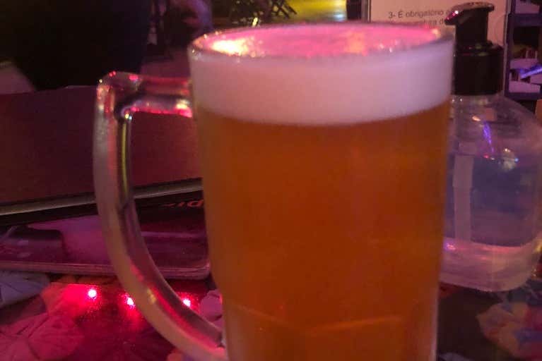 ....o una espumosa cerveza. ¡Tú eliges!