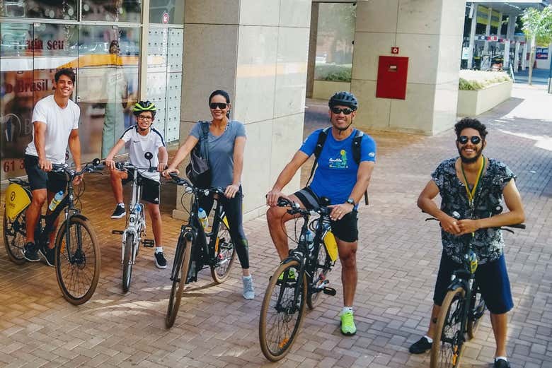 Parcourez Brasilia à vélo