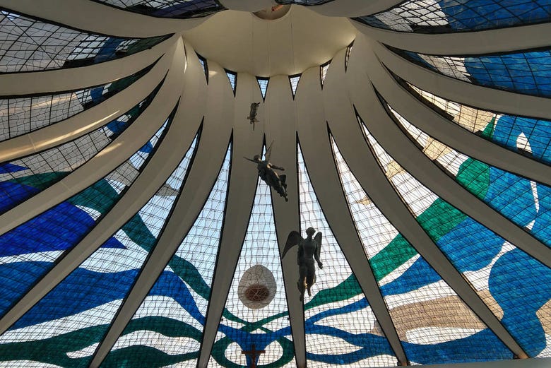 Interior da Catedral de Brasília