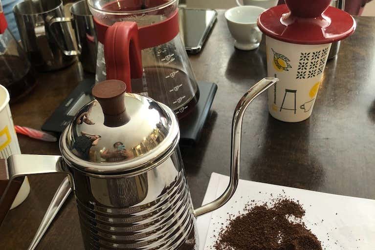 Preparación del café