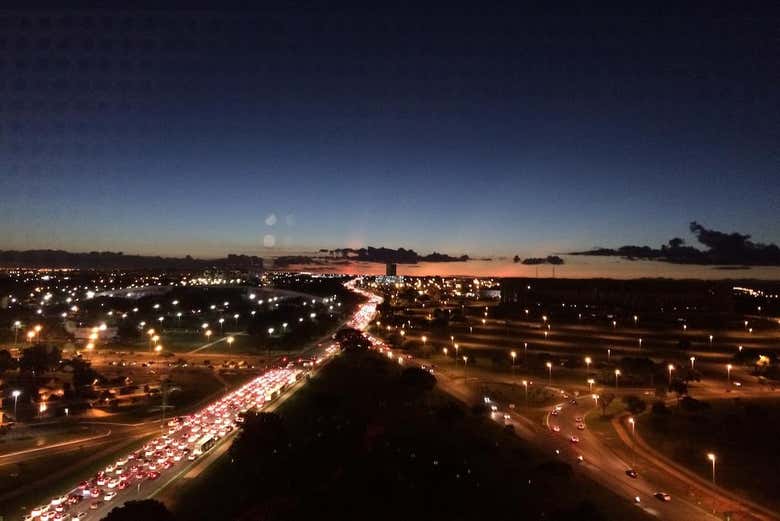Vista desde la terraza de uno de los bares