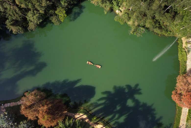 Espectacular lago de Inhotim