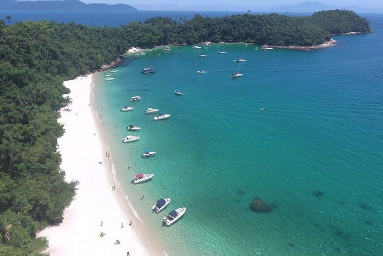 Angra dos Reis is famous for its beautiful beaches
