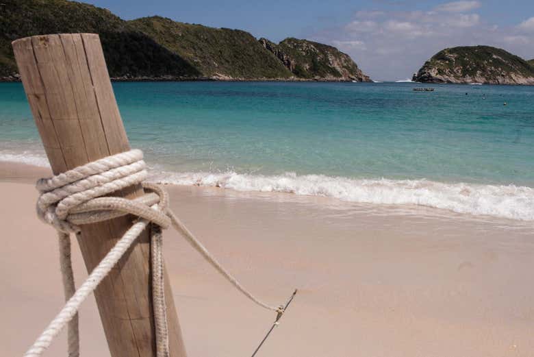 White sandy beaches and turquoise waters