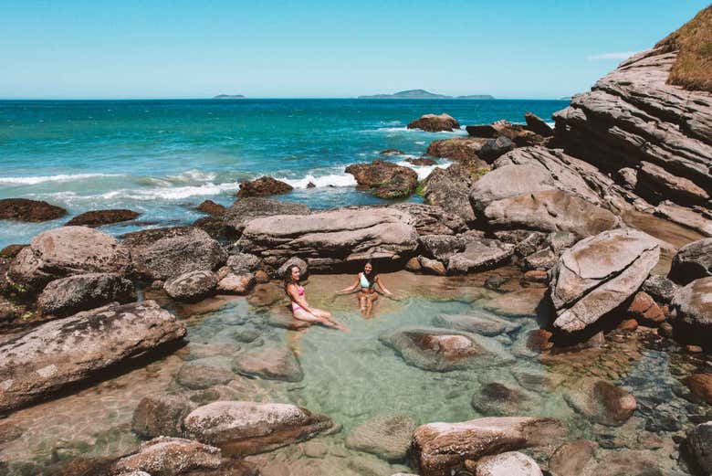 Enjoy a dip at José Gonçalves beach