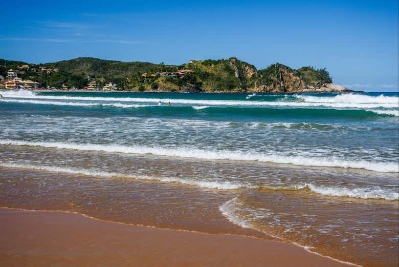 Sentindo a força do Atlântico em Geribá