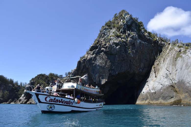Sailing around Arraial do Cabo