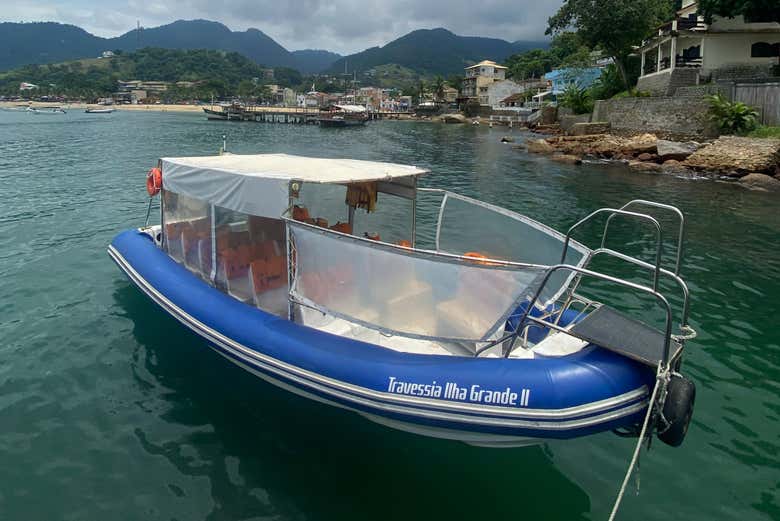 travessia em flexboat