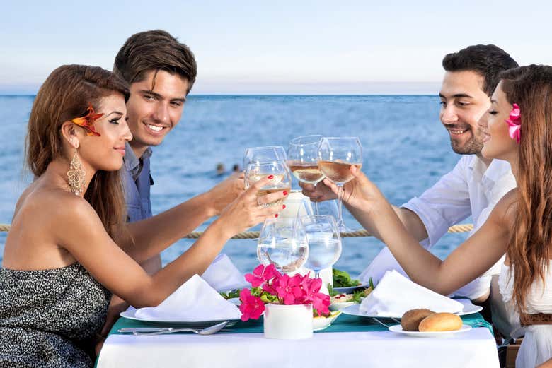 Indulge in a delicious local lunch