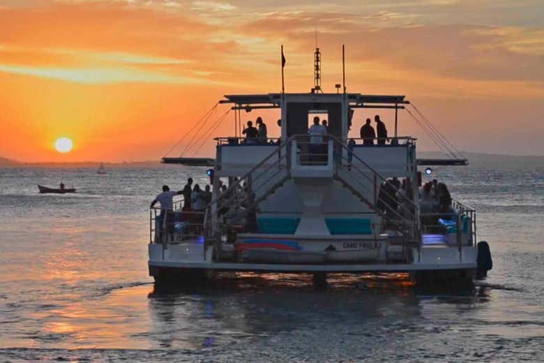 Pôr do sol em Cabo Frio