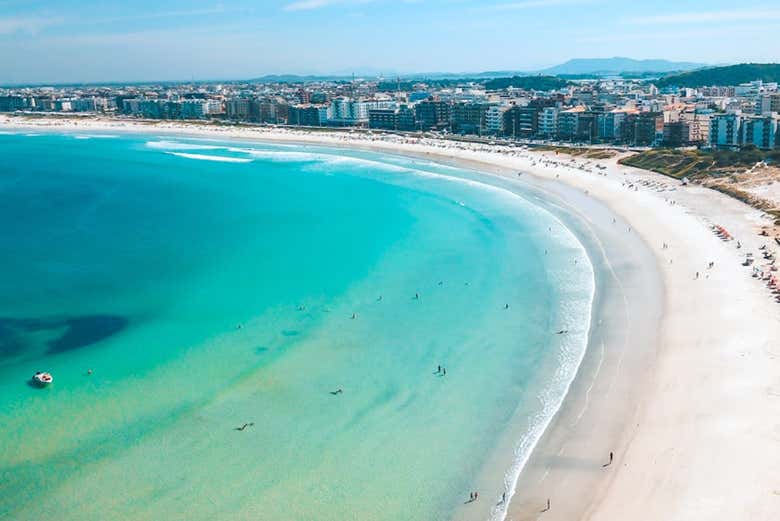 Spiaggia del Fuerte, a Cabo Frío