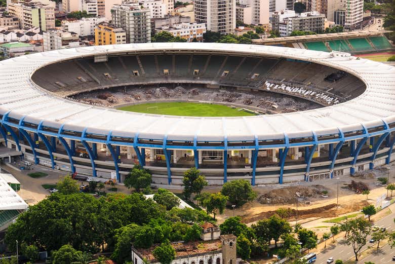 Visitaremos el exterior del estadio Maracaná