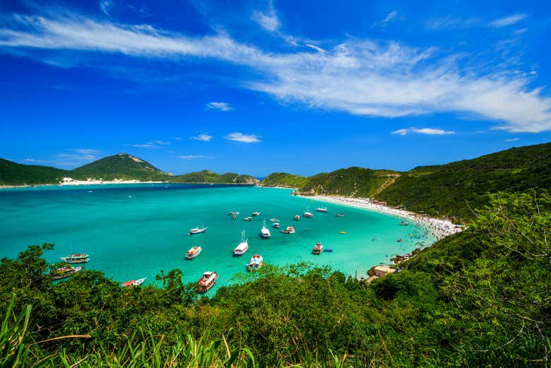 Arraial vista do alto