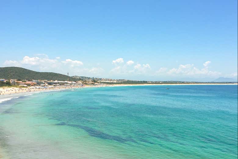 Panorâmica da Enseada das Conchas