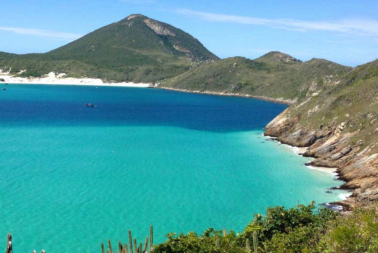 Vista aérea de Arraial do Cabo