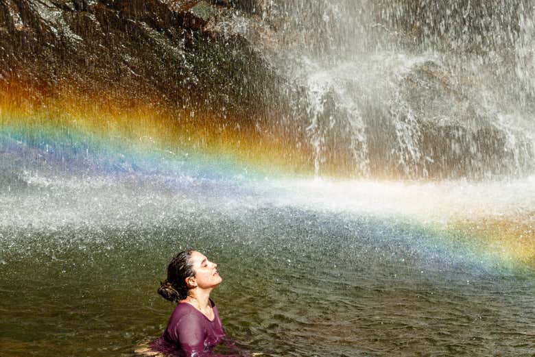 Cascata no rio do Boi