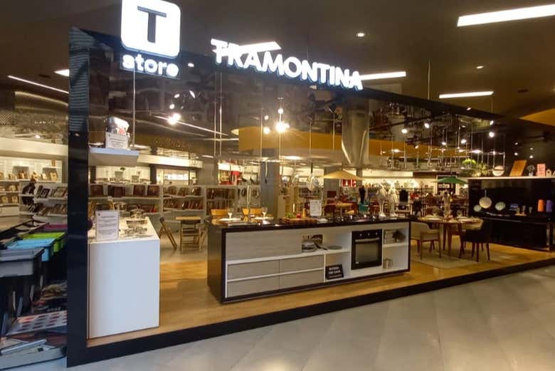 Interior da loja Tramontina
