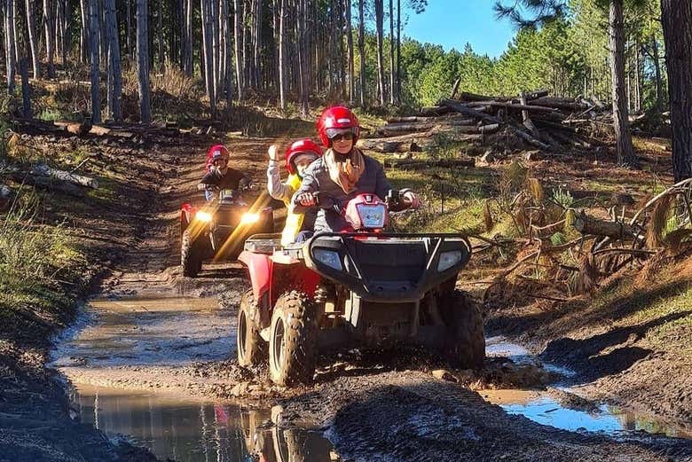 Atravessando estradas repletas de lama