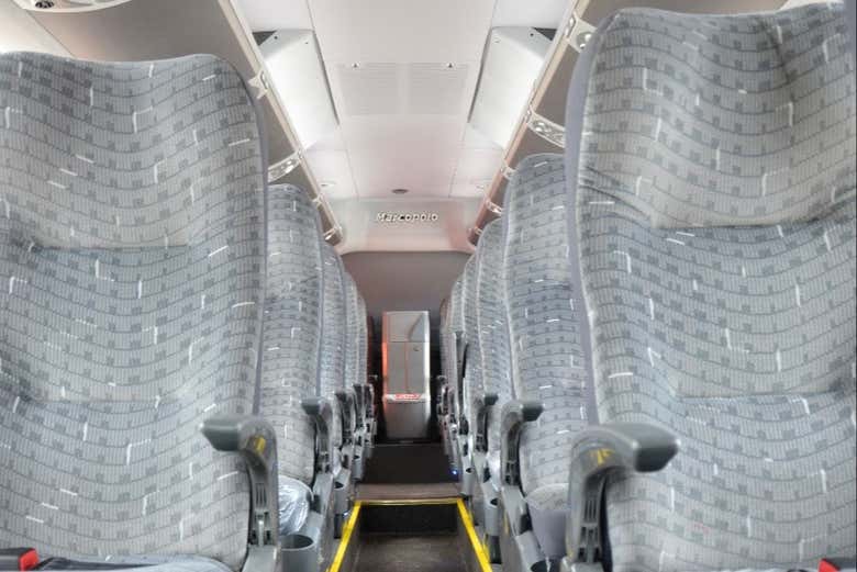 Viajaréis con mucha comodidad