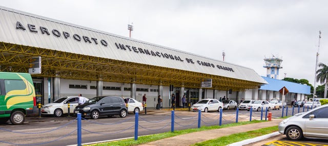 Transporte entre o Aeroporto de Campo Grande e Bonito