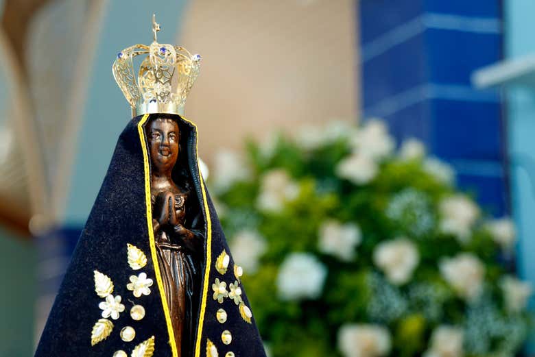 Talla de Nuestra Señora de Aparecida, patrona de Brasil