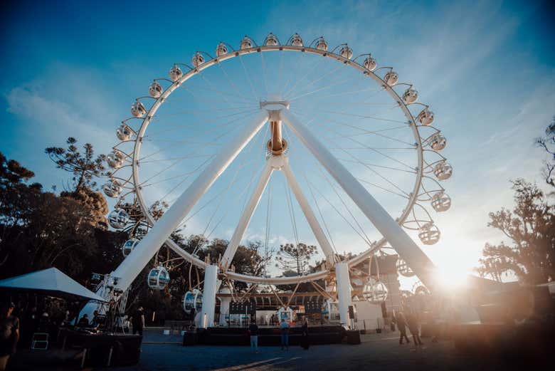 Roda-gigante do Parque Mundo a Vapor