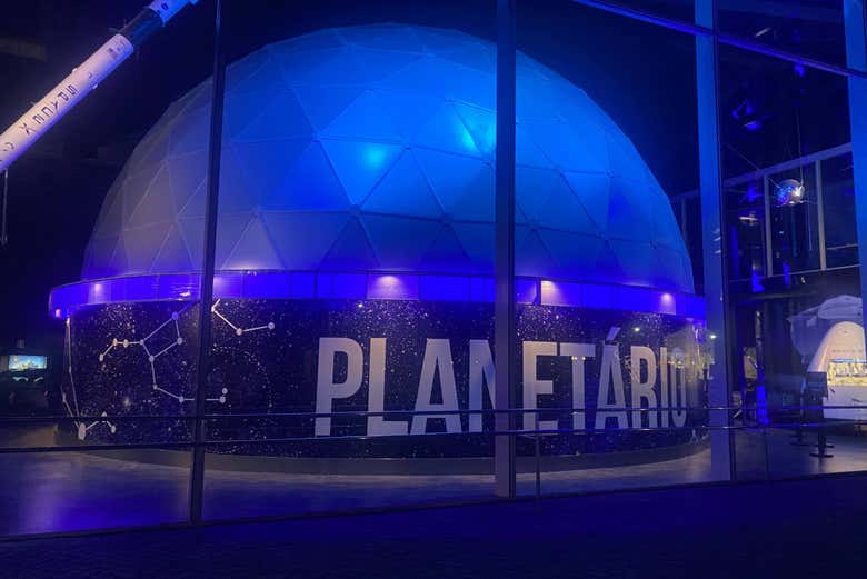 A sala do Planetário