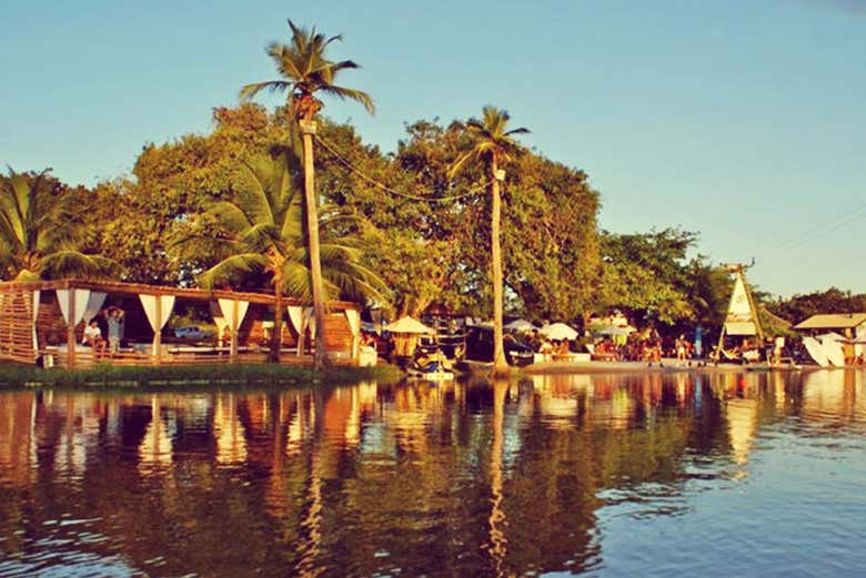 Vistas de la laguna del Colosso