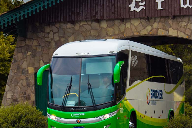 A bordo do ônibus