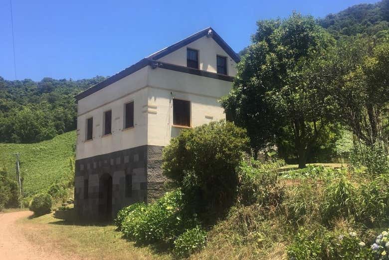 Arquitetura tradicional das casas dos imigrantes