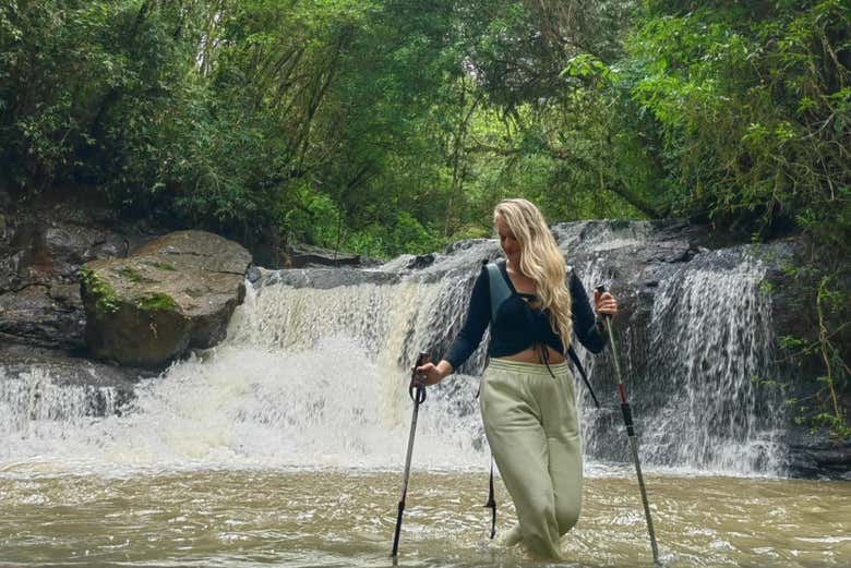 Vivenciaremos momentos únicos nas cachoeiras!