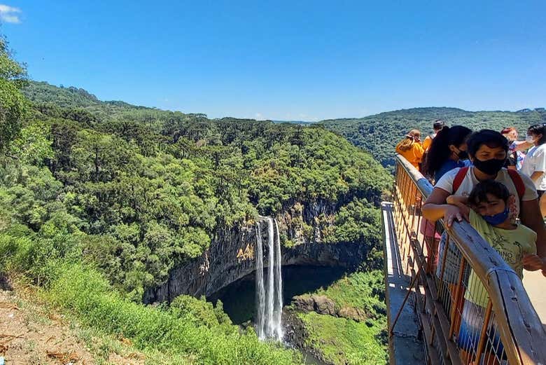 Cascata do Caracol em Canela