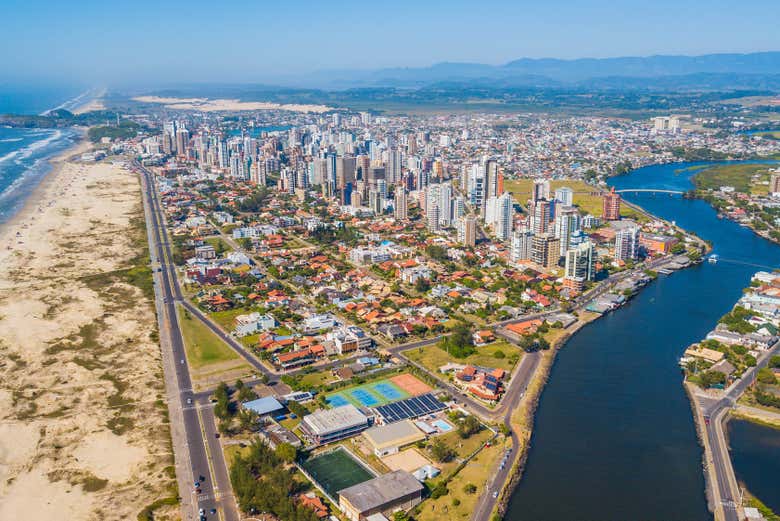 Panoramic view of the city