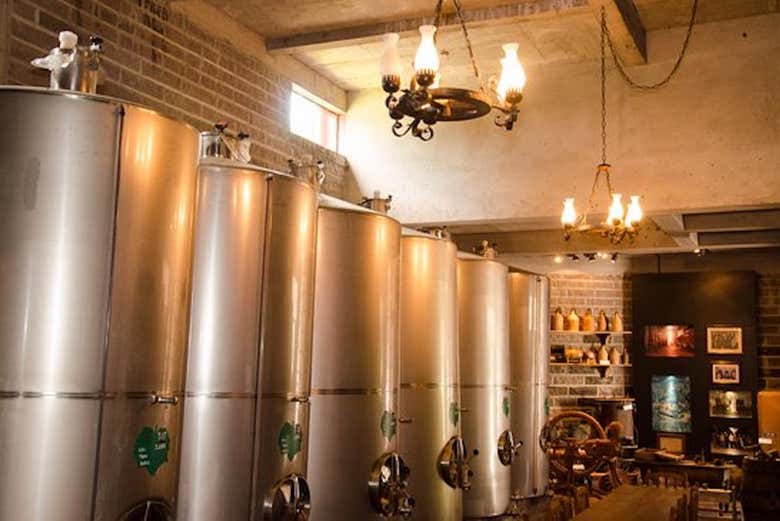 Barrel room