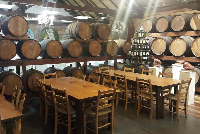 Observe the wine-making process