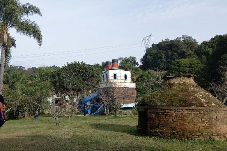 Vistas de la hacienda