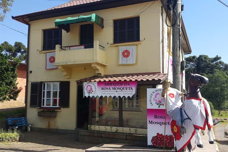 Explore traditional shops in Nova Petrópolis